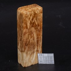 MAPLE BURL IN NATURAL.
